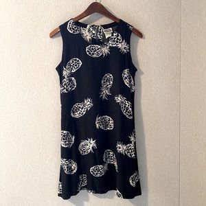 Peppermint Bay Pineapple Print Sundress